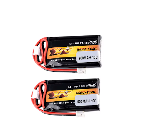 HJ-batería Lipo 2S para modelos de coche, accesorio de 7,4 V, 900mAh, 10C HJ-batería Lipo 2S para modelos de coche, accesorio de 7,4 V, 900mAh, 10C